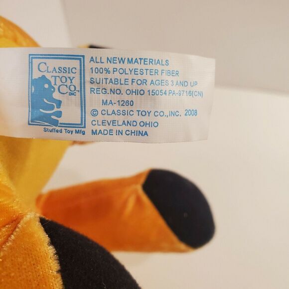 Golden Retriever Plush Stuffed Animal with Blue Eyes from Classic Toy NEW - Picture 3 of 3